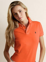 Load image into Gallery viewer, RALPH- LAUREN- New Original Brand Polo Shirt Women Tops Summer Short Sleeve Fashion Clothing 100% Cotton Womans Tee Shirt 2RL7
